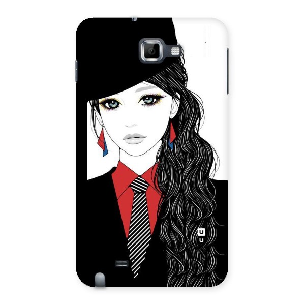 Girl Tie Back Case for Galaxy Note