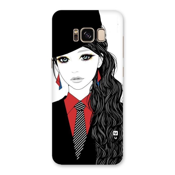 Girl Tie Back Case for Galaxy S8