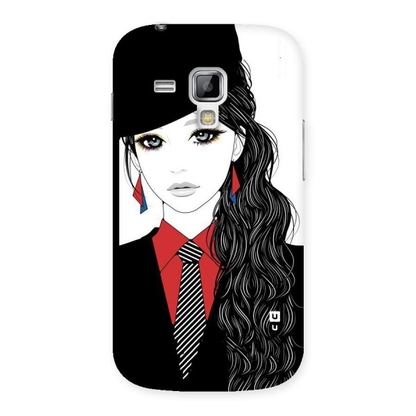 Girl Tie Back Case for Galaxy S Duos