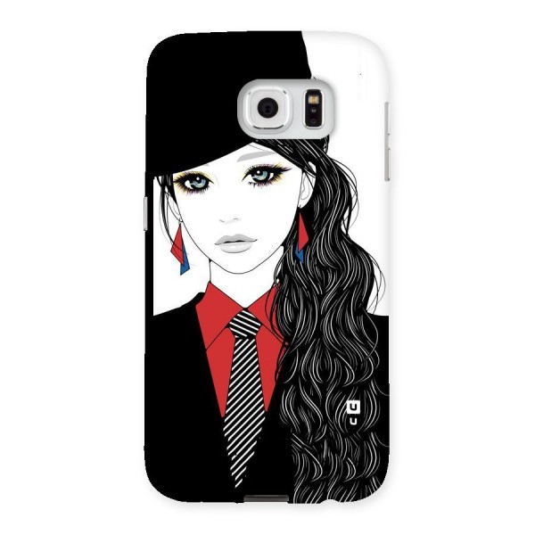 Girl Tie Back Case for Samsung Galaxy S6