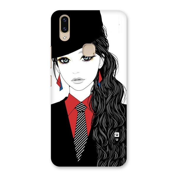 Girl Tie Back Case for Vivo V9