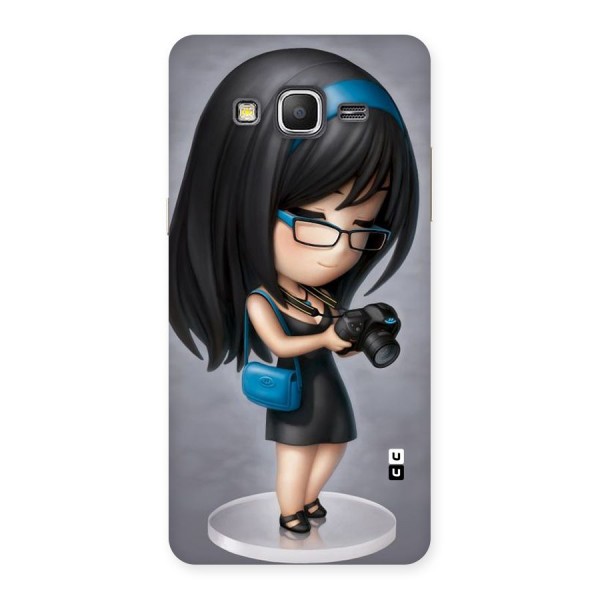 Girl With Camera Back Case for Galaxy Grand Prime