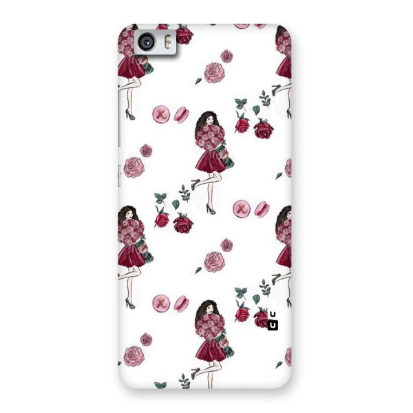 Girl With Flowers Back Case for Xiaomi Redmi Mi5