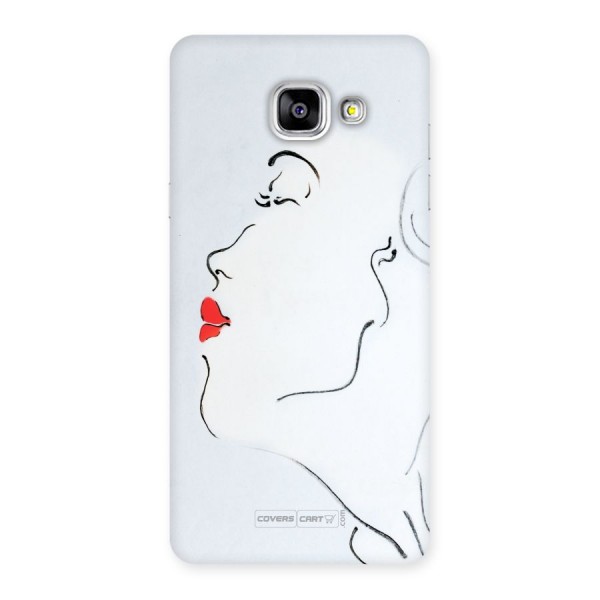 Girl in Red Lipstick Back Case for Galaxy A5 2016