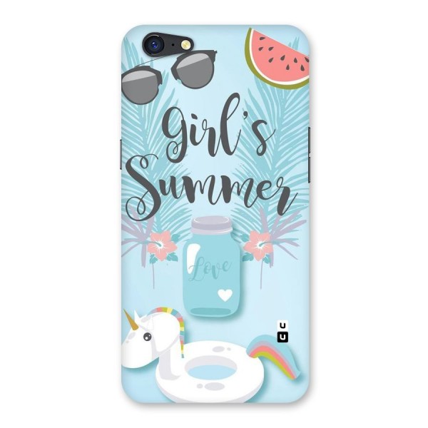 Girls Summer Back Case for Oppo A71