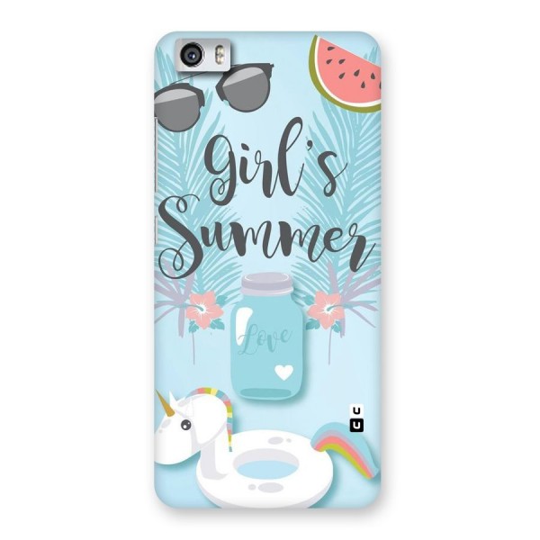 Girls Summer Back Case for Xiaomi Redmi Mi5