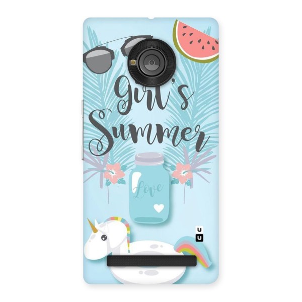 Girls Summer Back Case for Yu Yuphoria