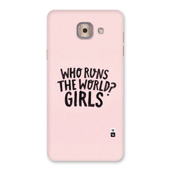 Girls World Back Case for Galaxy J7 Max