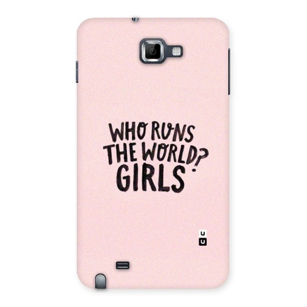 Girls World Back Case for Galaxy Note