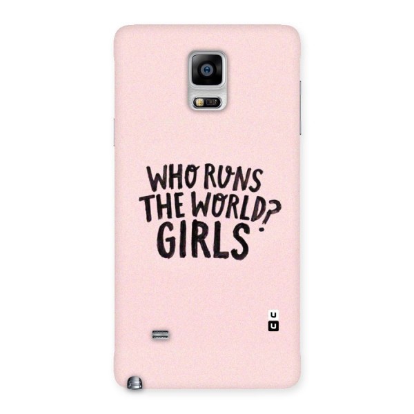 Girls World Back Case for Galaxy Note 4