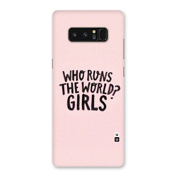 Girls World Back Case for Galaxy Note 8