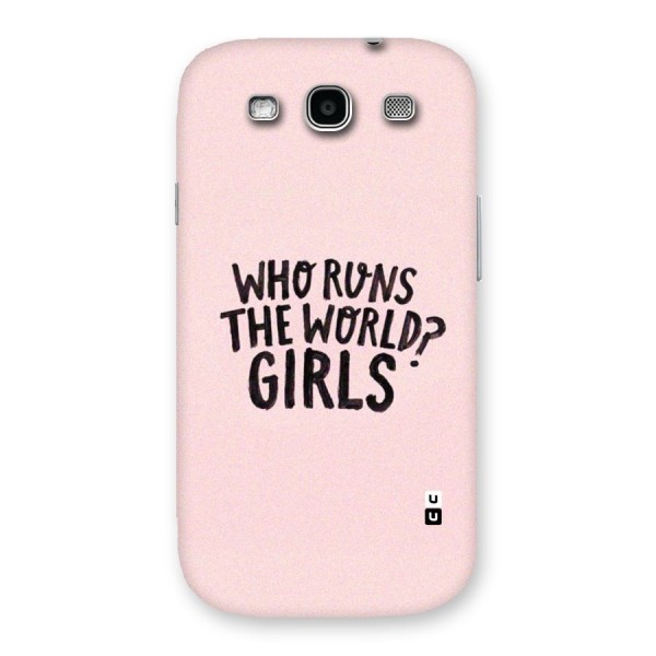 Girls World Back Case for Galaxy S3 Neo