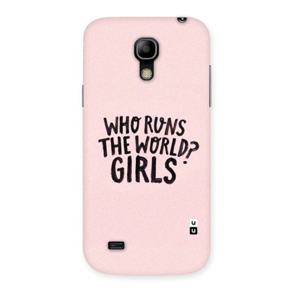 Girls World Back Case for Galaxy S4 Mini