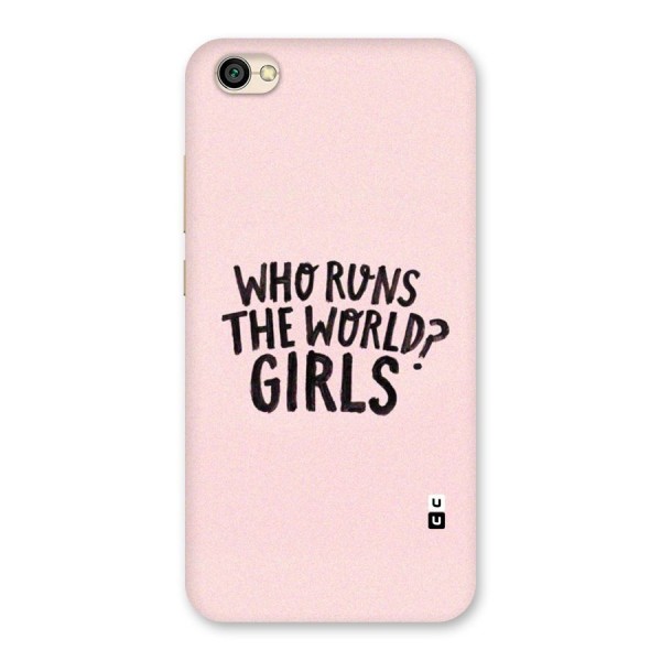 Girls World Back Case for Redmi Y1 Lite