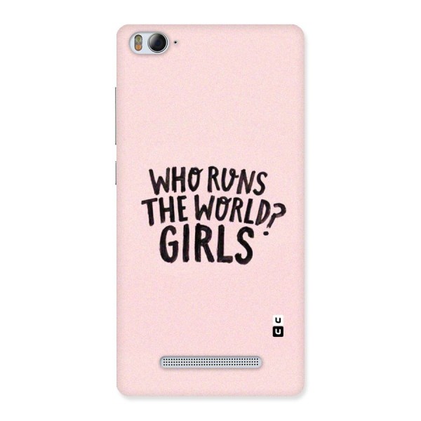 Girls World Back Case for Xiaomi Mi4i