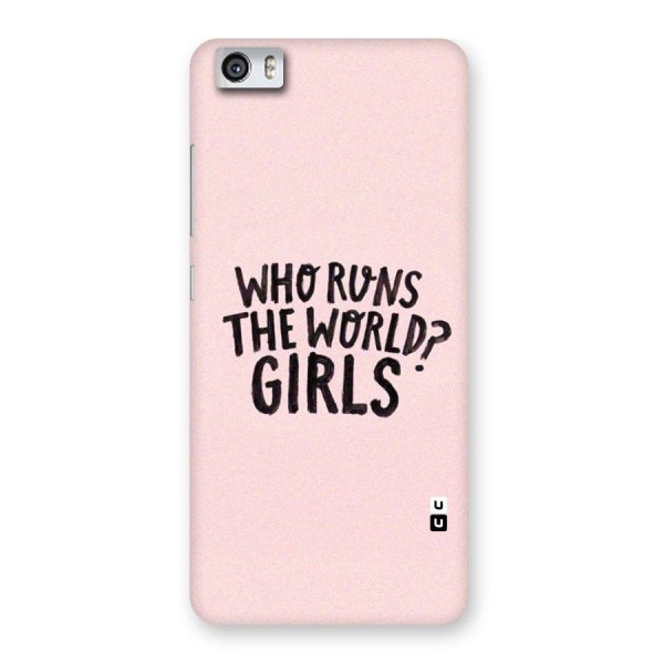 Girls World Back Case for Xiaomi Redmi Mi5