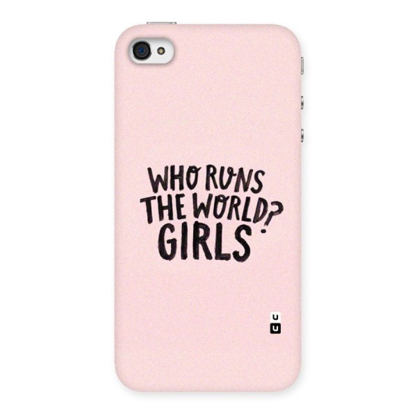 Girls World Back Case for iPhone 4 4s