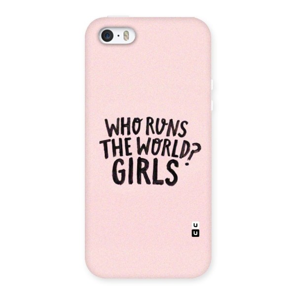 Girls World Back Case for iPhone SE