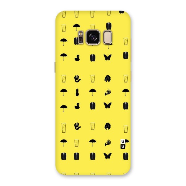 Glass Pattern Back Case for Galaxy S8