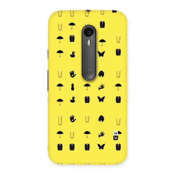 Glass Pattern Back Case for Moto G3