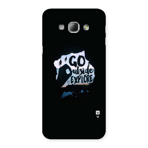 Go Outside Back Case for Galaxy A8