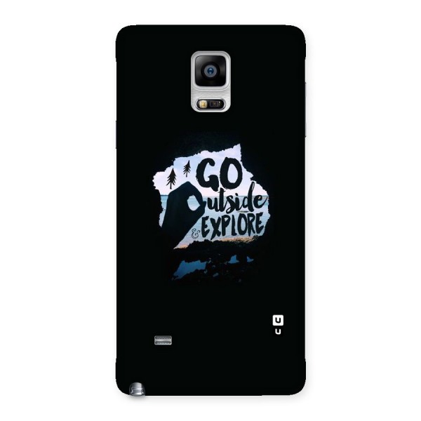 Go Outside Back Case for Galaxy Note 4