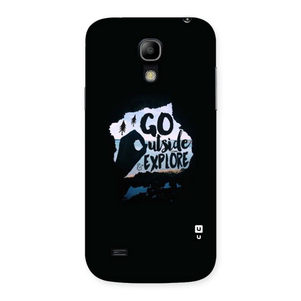 Go Outside Back Case for Galaxy S4 Mini