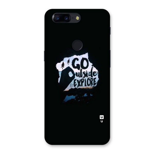 Go Outside Back Case for OnePlus 5T