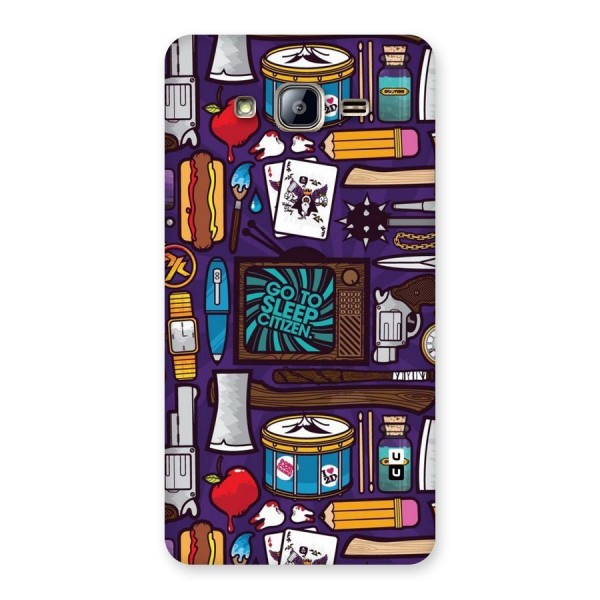 Go To Sleep Back Case for Galaxy On5