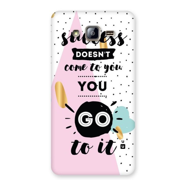 Go To Success Back Case for Galaxy On5