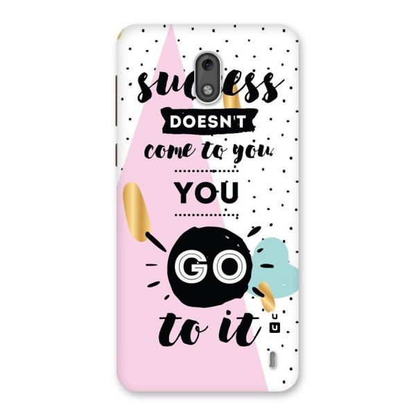 Go To Success Back Case for Nokia 2