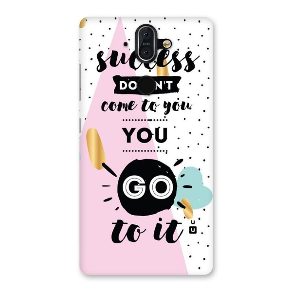 Go To Success Back Case for Nokia 8 Sirocco