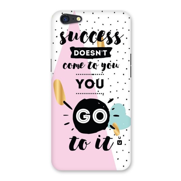 Go To Success Back Case for Oppo A71