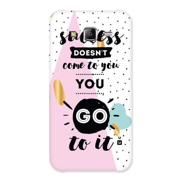 Go To Success Back Case for Samsung Galaxy J5