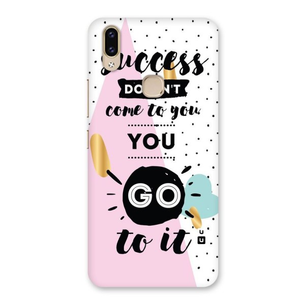 Go To Success Back Case for Vivo V9