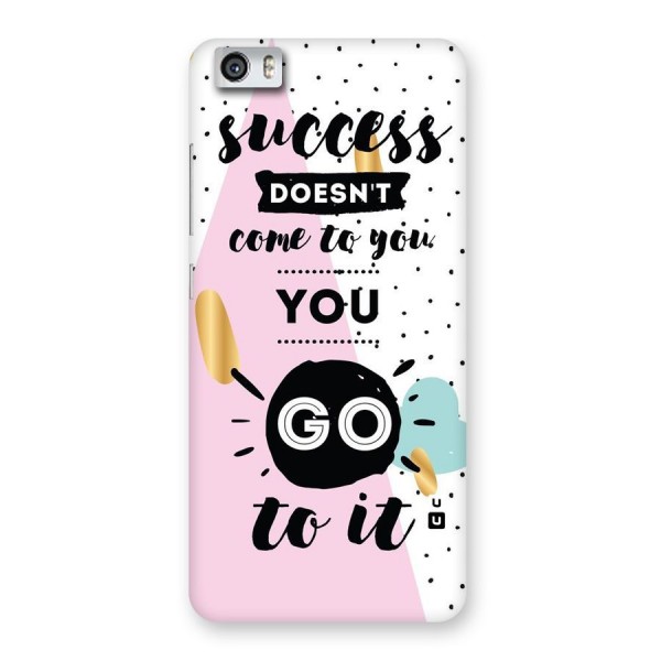 Go To Success Back Case for Xiaomi Redmi Mi5