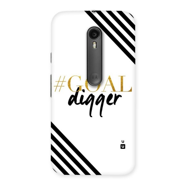 Goal Digger Back Case for Moto G3