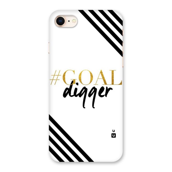 Goal Digger Back Case for iPhone 8