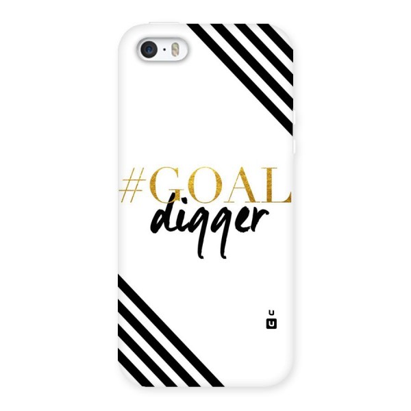 Goal Digger Back Case for iPhone SE