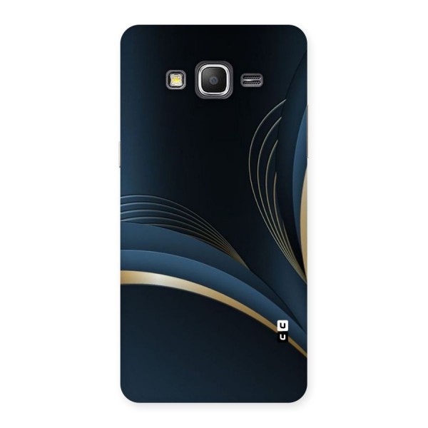 Gold Blue Beauty Back Case for Galaxy Grand Prime