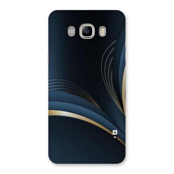 Gold Blue Beauty Back Case for Galaxy On8