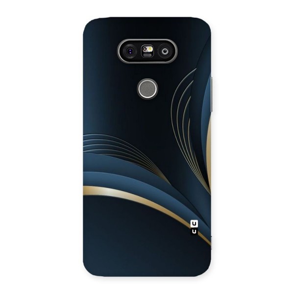 Gold Blue Beauty Back Case for LG G5