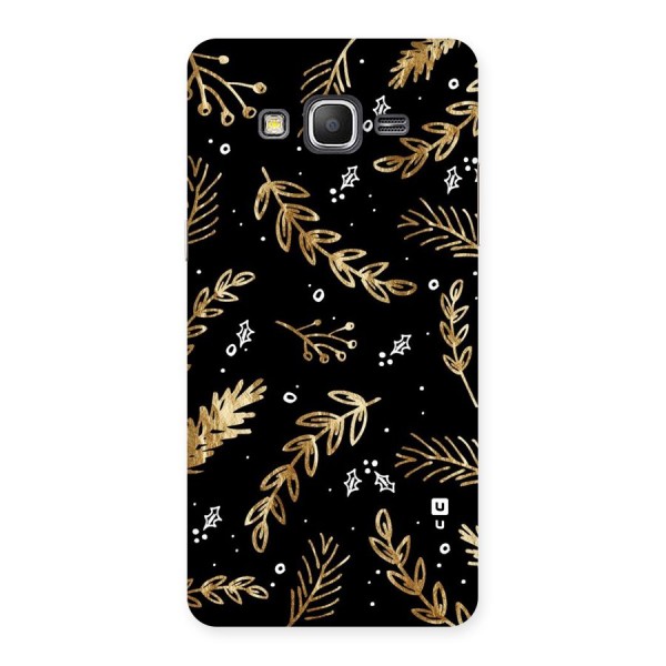 Gold Palm Leaves Back Case for Galaxy Grand Prime