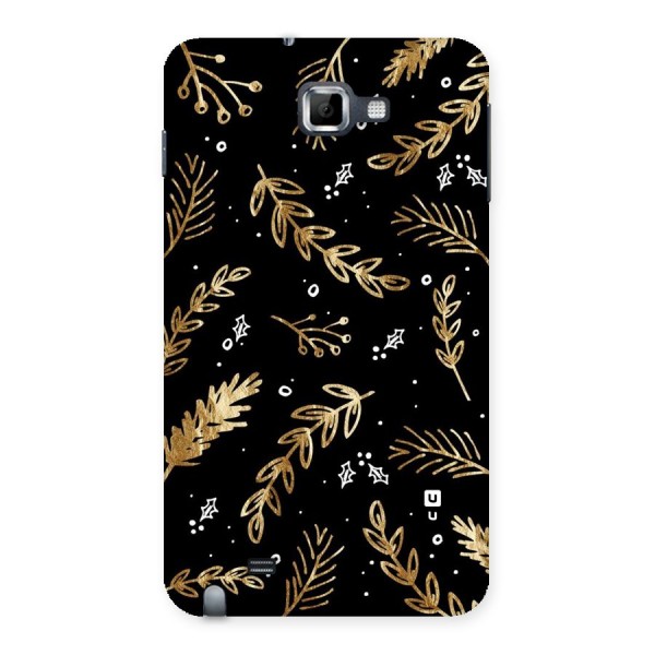 Gold Palm Leaves Back Case for Galaxy Note