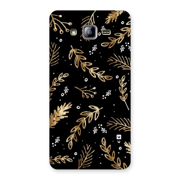 Gold Palm Leaves Back Case for Galaxy On5