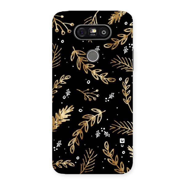 Gold Palm Leaves Back Case for LG G5