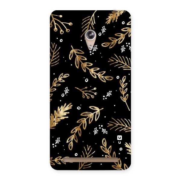 Gold Palm Leaves Back Case for Zenfone 6