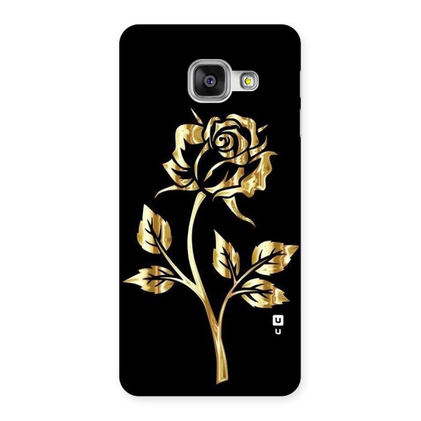 Gold Rose Back Case for Galaxy A3 2016