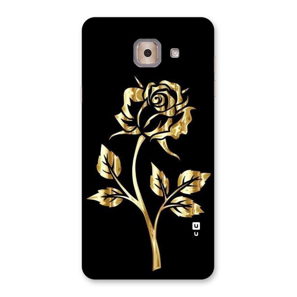 Gold Rose Back Case for Galaxy J7 Max