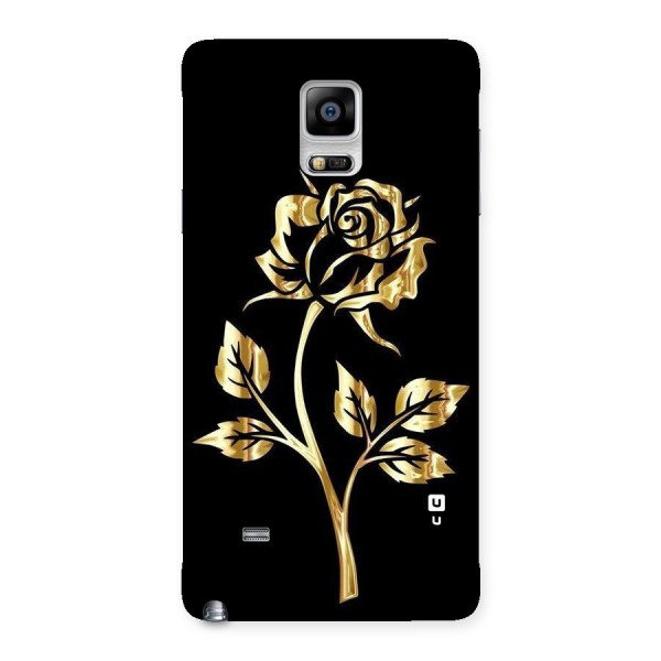 Gold Rose Back Case for Galaxy Note 4